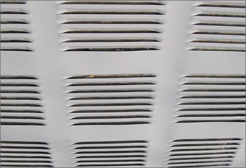 Draft grill diffusers for air conditioners