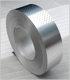 Stainless steel perforated coils