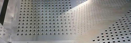 Perforated Sheet for Cooling Air Blower