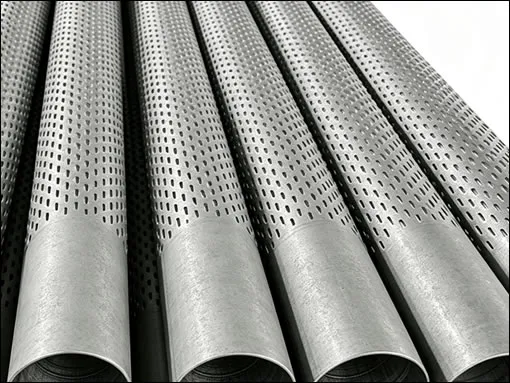 Bridge slotted welded tubes in carbon steel hot rolled heavy duty