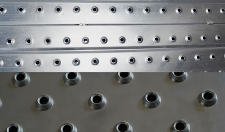 Perforated Sheet Grip Strut Channels