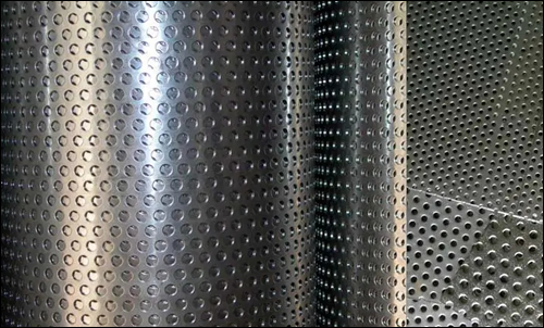 18 Gauge Galvanized mild steel perforated coil