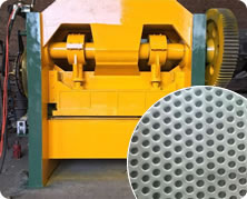 Machine for Round Hole Perforation, Processing from Metal Coils to Screen Panels