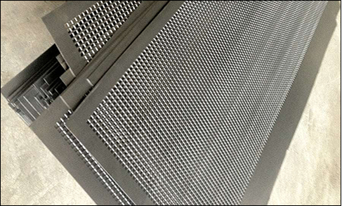 Square Hole Perforated Stainless Steel Drainage Floor