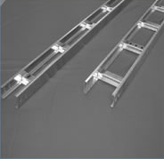 Ladder Tray with Perforated Round Holes Ventilation