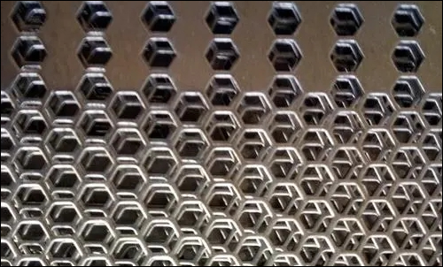 Aluminum Perforated Metal Sheets 16 Gauge 11.8 inch by 5.9 inch Expanded  Metal Mesh Aluminum Opening 1/8 0.12 inch (About 3 mm) Perforated Steel