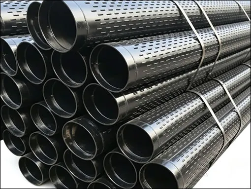 ASTM A53 Grade B 14" Welded Bridge Slotted Screen Pipe SCH 20